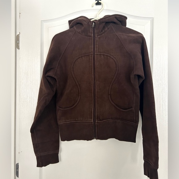 Lululemon Vintage Brown Scuba Hoodie I - Picture 2 of 6